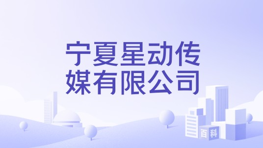 宁夏星动传媒有限公司