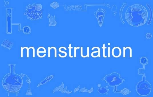 menstruation（英语单词）