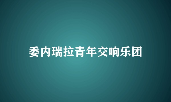 委内瑞拉青年交响乐团