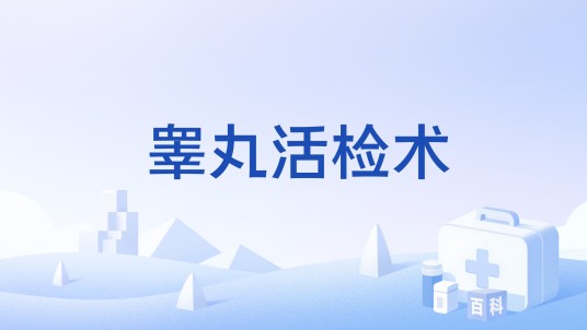 睾丸活检术