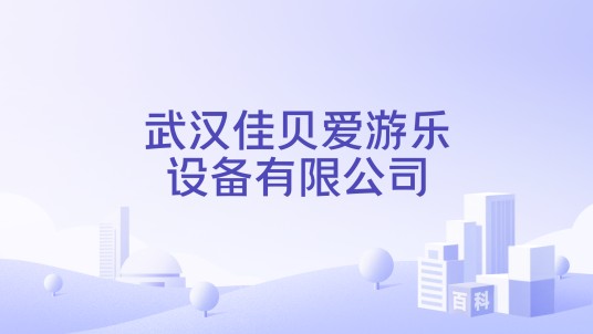 武汉佳贝爱游乐设备有限公司