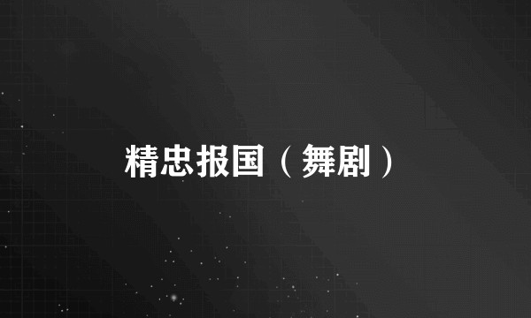 精忠报国（舞剧）