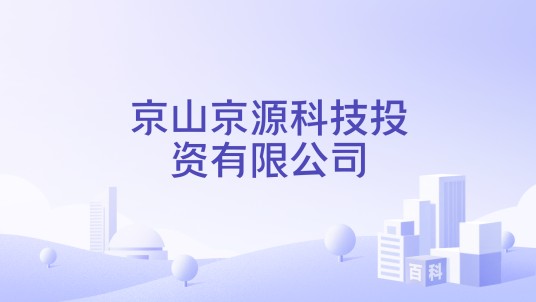 京山京源科技投资有限公司