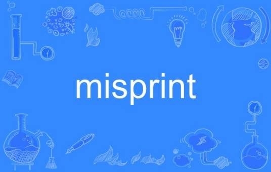 misprint