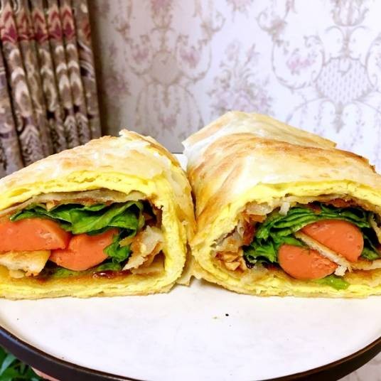 香脆鸡蛋灌饼