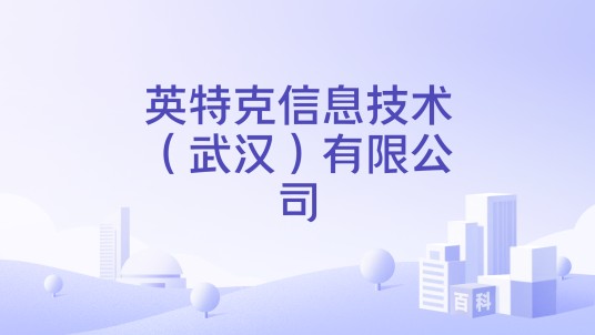 英特克信息技术（武汉）有限公司