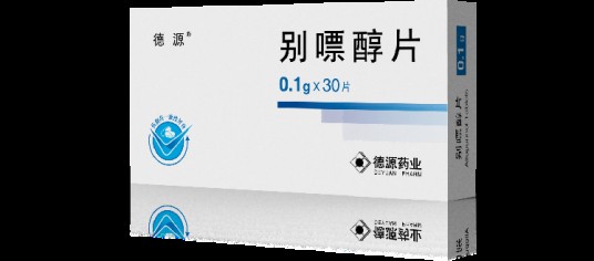 别嘌醇片（江苏德源药业股份有限公司旗下产品）