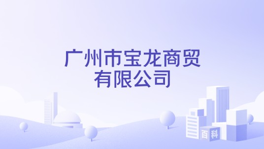 广州市宝龙商贸有限公司