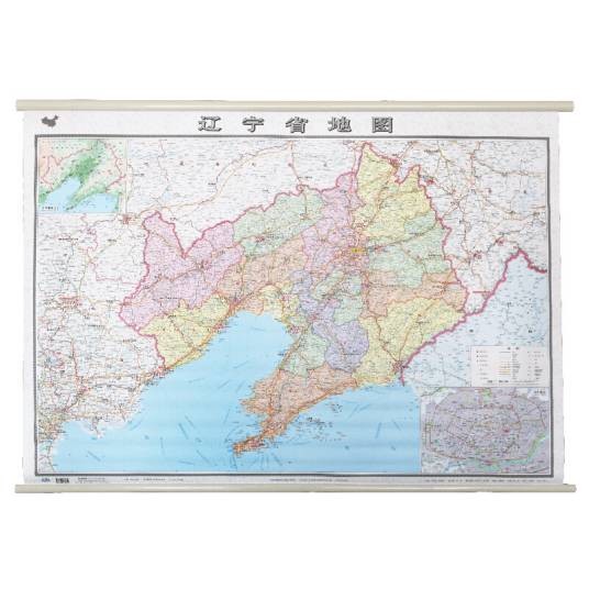 中国分省地图挂图系列·辽宁省地图