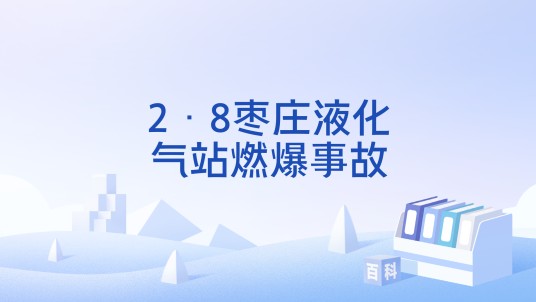 2·8枣庄液化气站燃爆事故