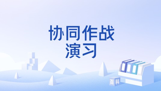 协同作战演习