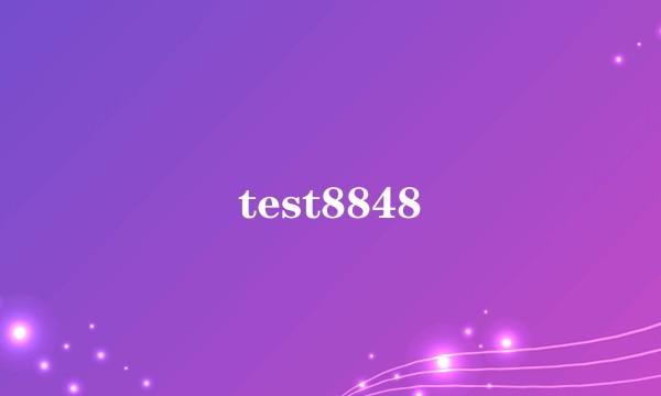 test8848