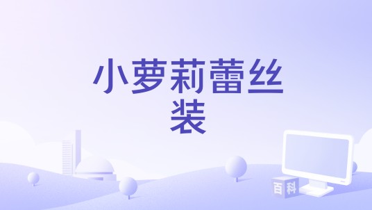 小萝莉蕾丝装