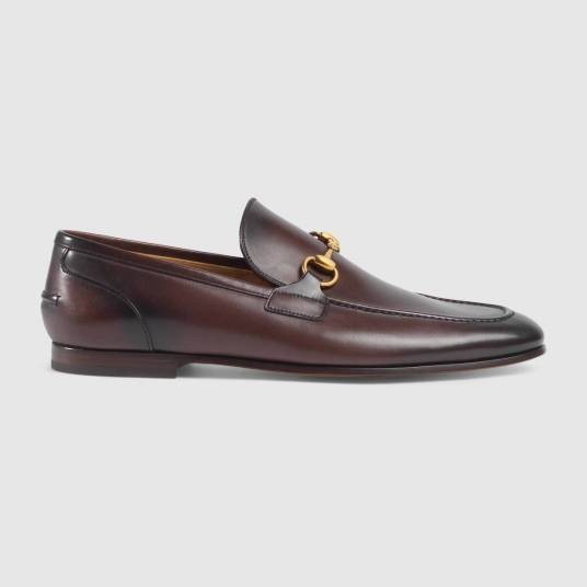 Gucci Jordaan系列皮革乐福鞋