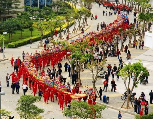 抬阁（海沧蜈蚣阁）