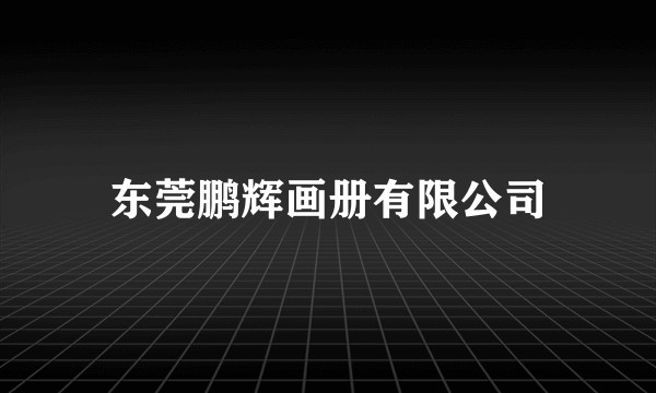 东莞鹏辉画册有限公司