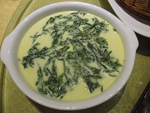 发菜蒸蛋