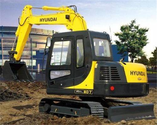 现代R80-7挖掘机