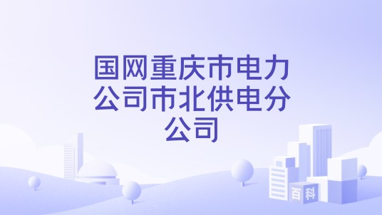 国网重庆市电力公司市北供电分公司