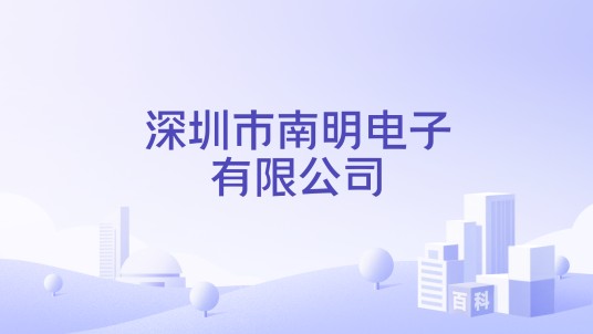 深圳市南明电子有限公司