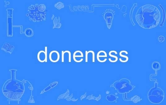 doneness