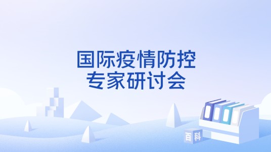 国际疫情防控专家研讨会