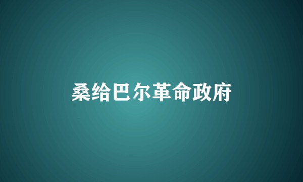 桑给巴尔革命政府
