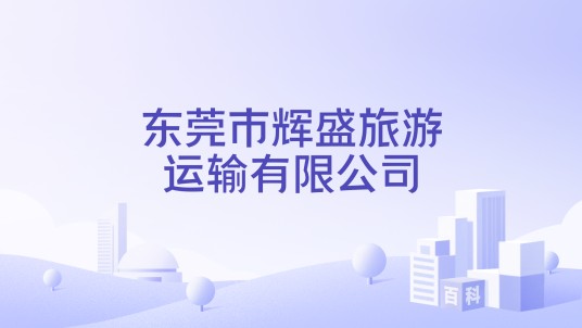 东莞市辉盛旅游运输有限公司