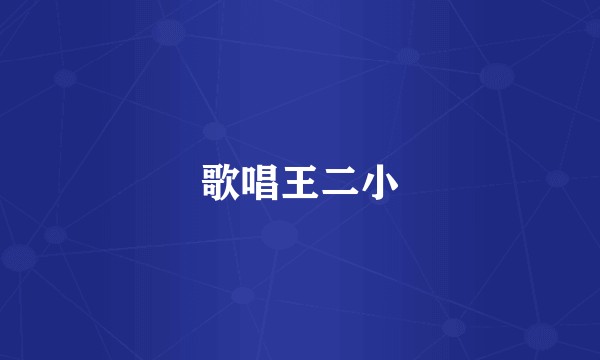 歌唱王二小