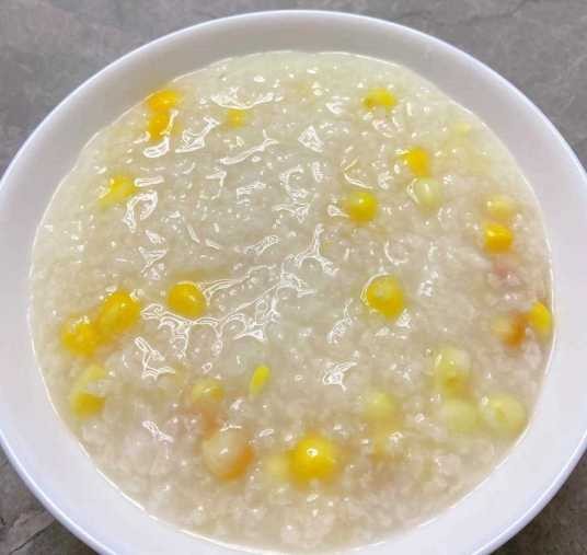 鸡蛋山药玉米粥