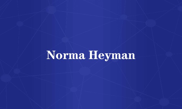 Norma Heyman