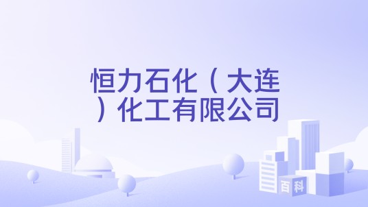 恒力石化(大连)化工有限公司