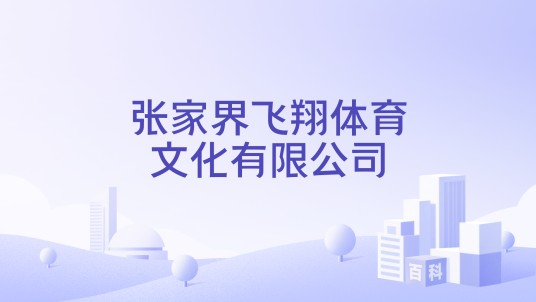 张家界飞翔体育文化有限公司
