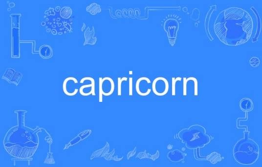 Capricorn（英语单词）