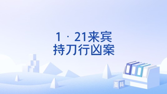 1·21来宾持刀行凶案