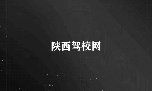 陕西驾校网