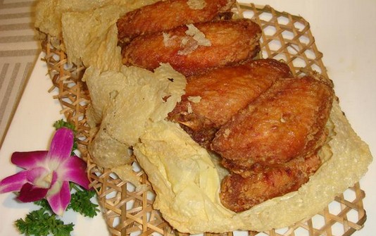 纸包鸡翅