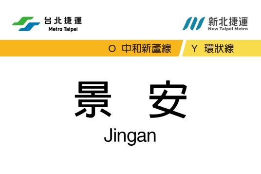 景安站（中国台湾省新北市境内捷运车站）