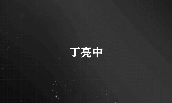 丁亮中