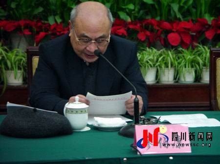廖伯康（四川省政协原主席、重庆市委原书记）